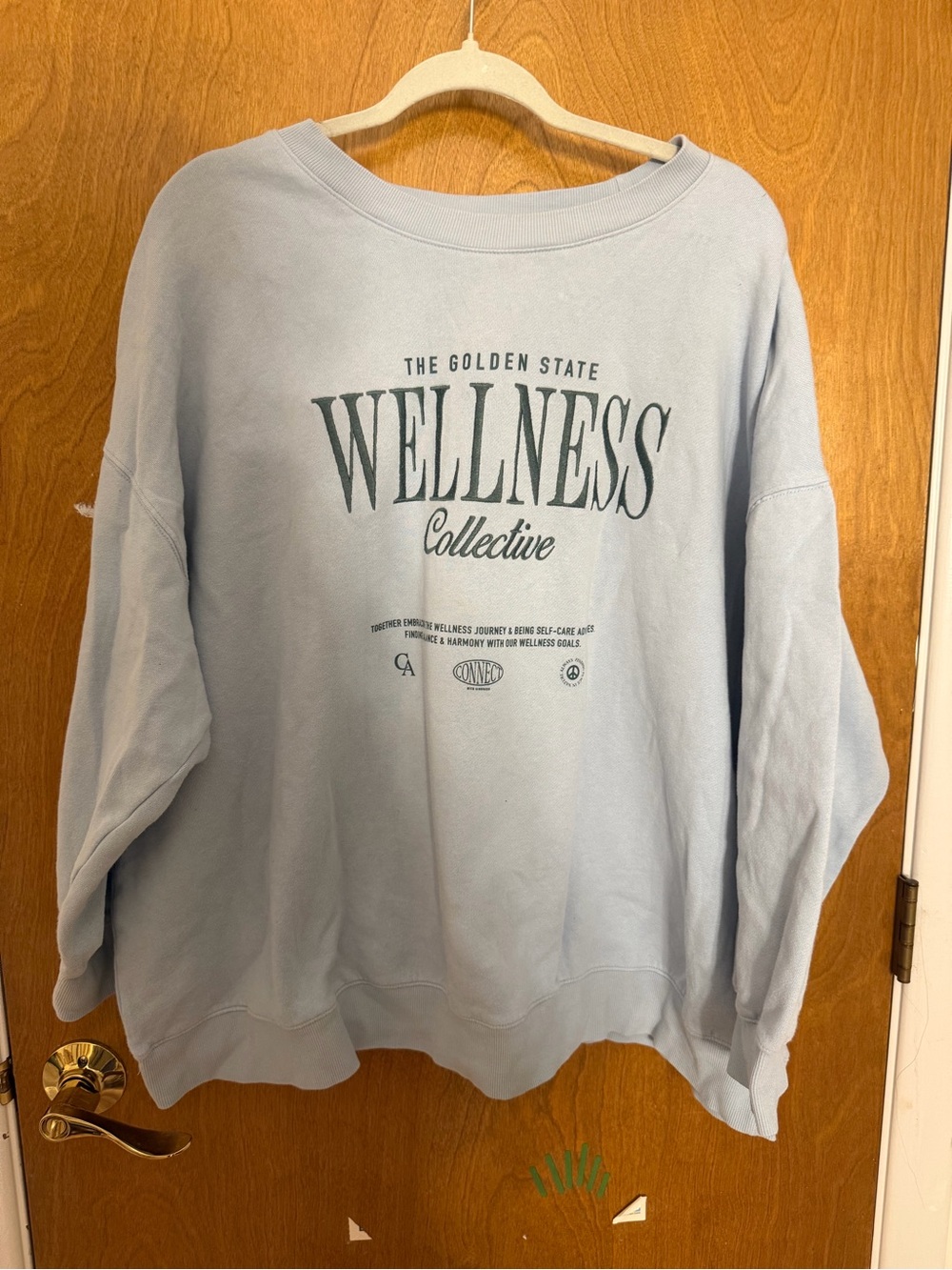 Old Navy “The Golden State Wellness Collective” Crewneck 💙